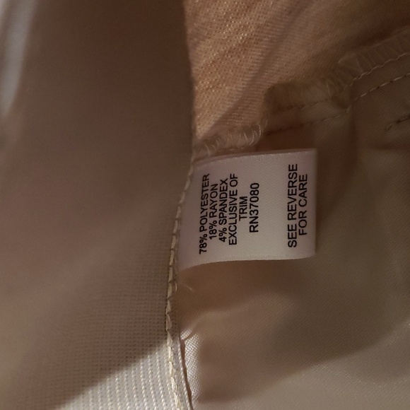 Womens Dress Pants Size 10P - Picture 5 of 7